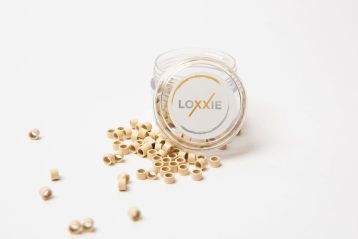 Loxxie Micro Beads with Screw 4.5mm- Blonde 250ct