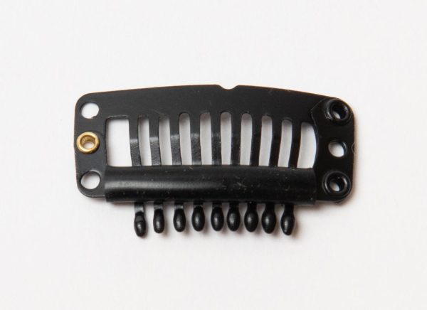 Black Wig Clip- 10pc