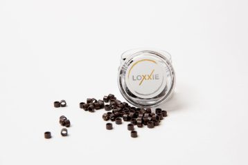 Loxxie Micro Beads with Screw 4.5mm- Medium Brown 250ct