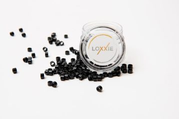 Loxxie Micro Beads with Screw 4.5mm- Black 250ct