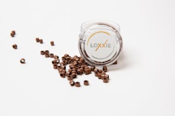 Loxxie Micro Beads with Screw 4.5mm- Light Brown 250ct