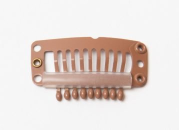 Light Brown Wig Clip- 10pc