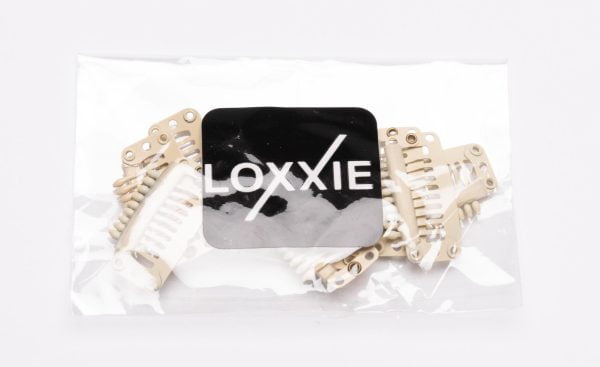 White Wig Clip- 10pc - Image 2