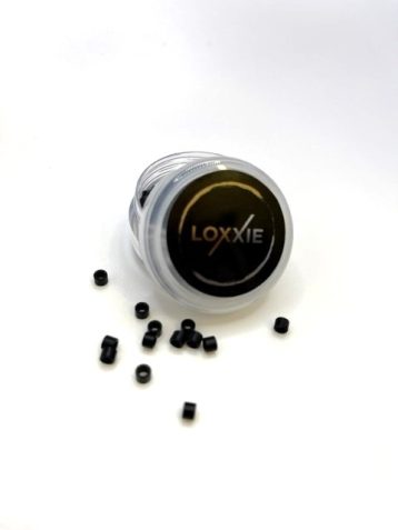 Loxxie Micro Beads with Screw 2mm- Black 250ct