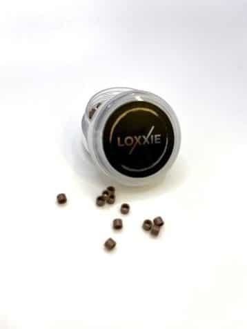 Loxxie Micro Beads with Screw 2.7mm- Light Brown 250ct
